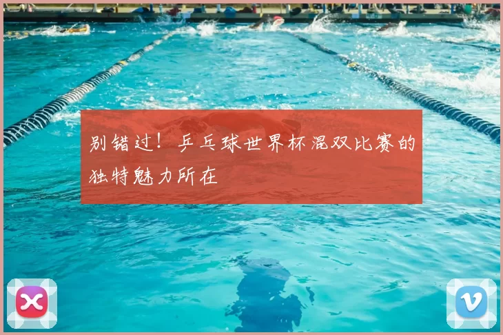 别错过!乒乓球世界杯混双比赛的独特魅力所在
