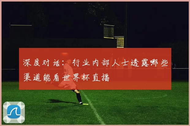 深度对话:行业内部人士透露哪些渠道能看世界杯直播