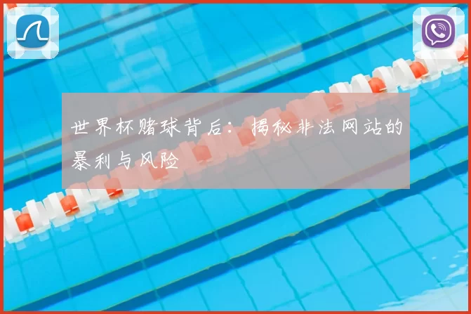 世界杯赌球背后：揭秘非法网站的暴利与风险